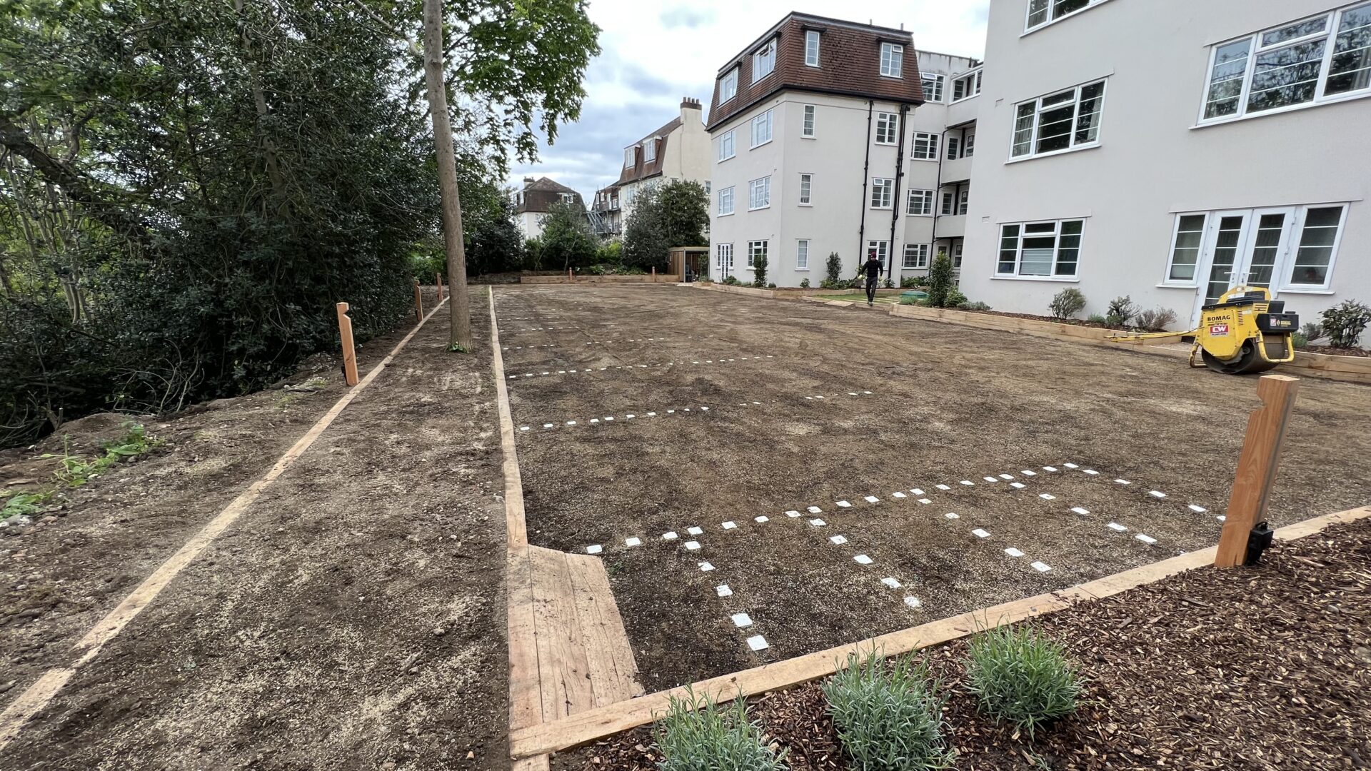 sowing the seed for the car park