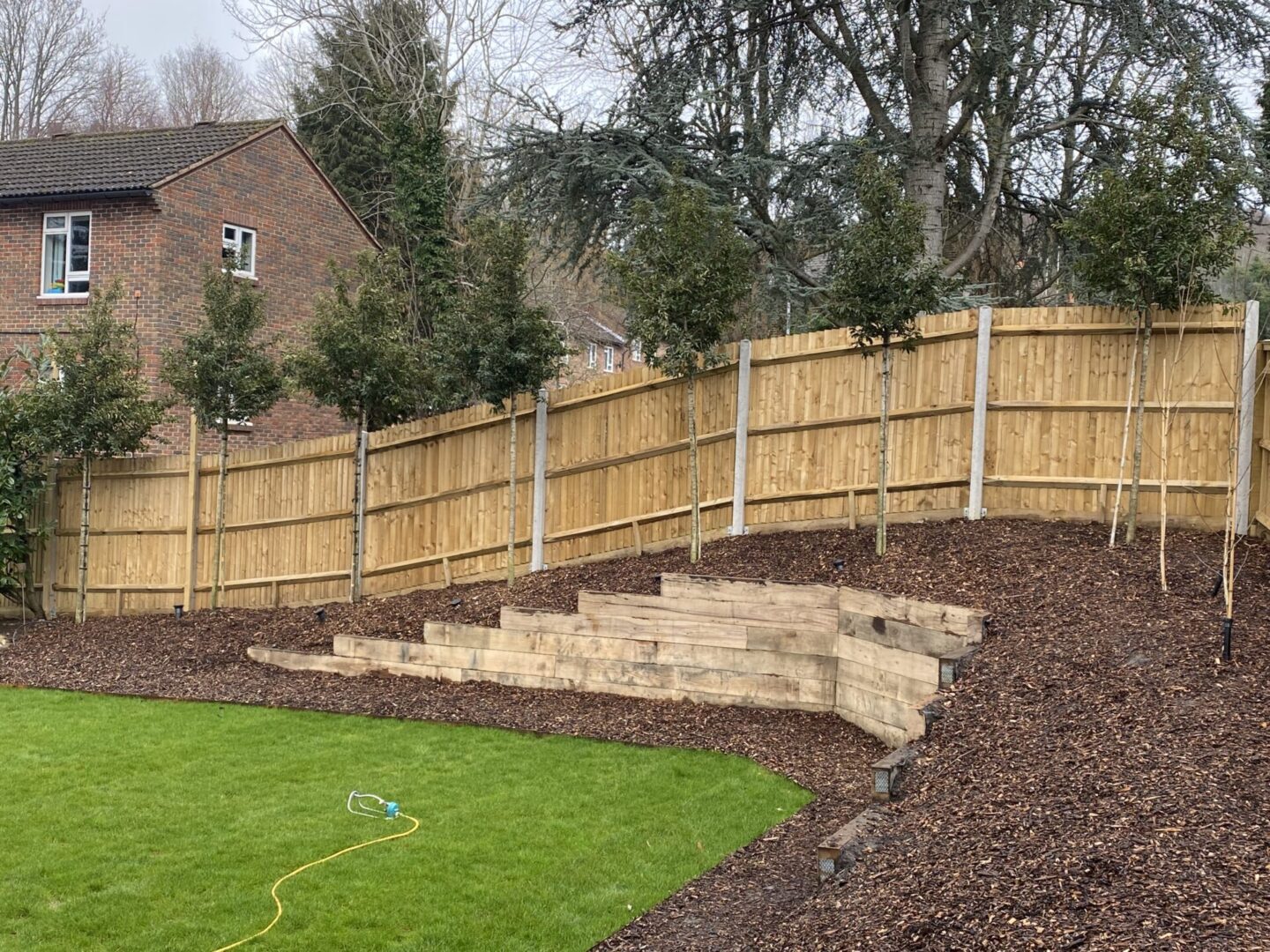 landscaping in Dorking