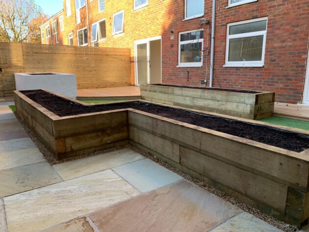 Landscaping small garden Reigate