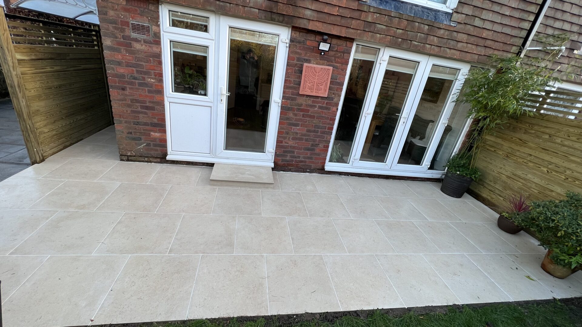 Porcelain patio Reigate