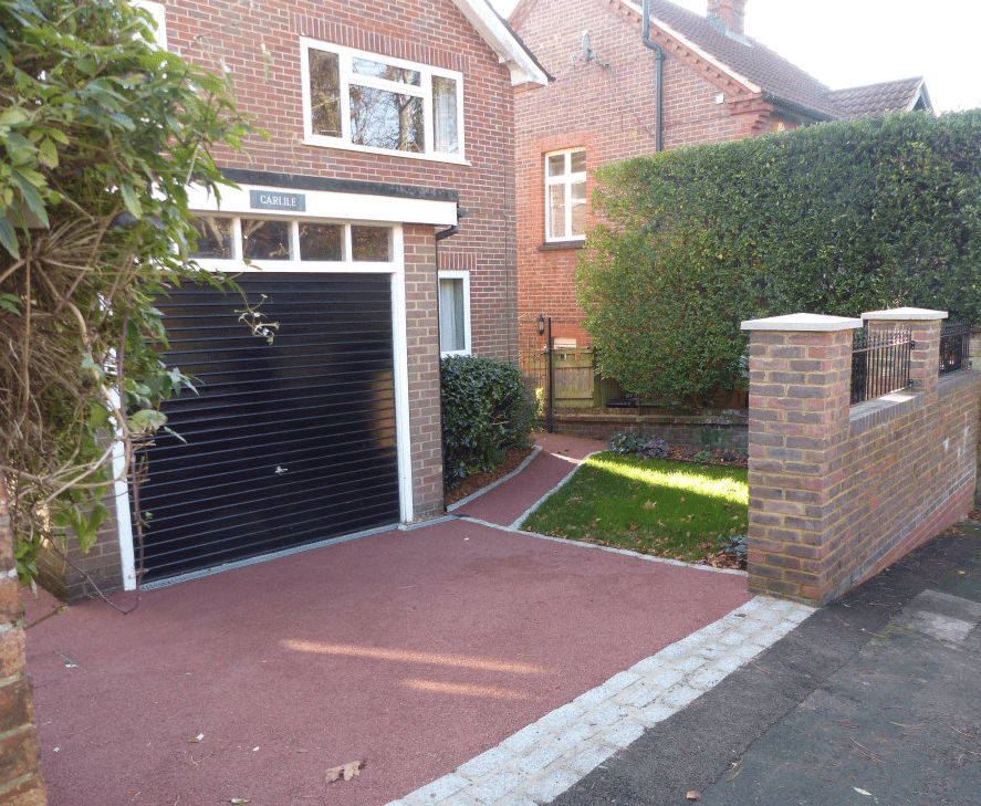 Resin bound driveway in Dorking