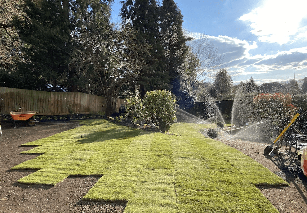 Irrigation in Dorking